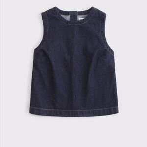 NWT Abercrombie Denim Sleeveless Top